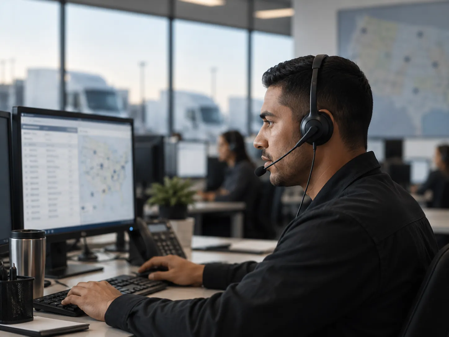 Driver call support service